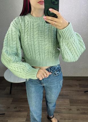 Вязаный свитер от jennyfer1 фото