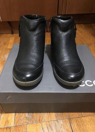 Женские ботинки ecco gortex. осень/зима. 36 размер