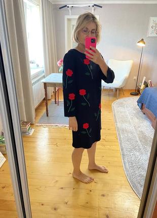 Сукня темно-синя