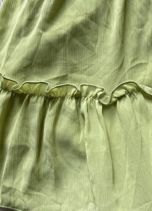 Коктейльна сукня cider вечірня fairycore трапеція y2k міні на зав‘язках з драпіруванням ніжна jaded iamgia4 фото