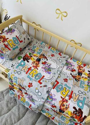 Змінна дитяча постіль щенячий патруль