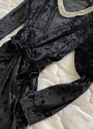 Сукня велюрова 2