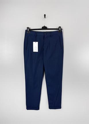 Zara класичні брюки, у синьому кольорі