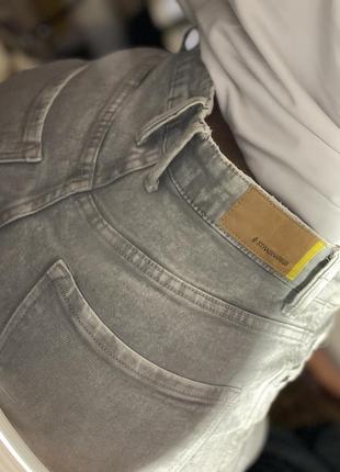 Шикарные серые джинсы4 фото