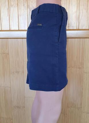 Базовая синяя мини юбка. короткая прямая синяя xs-s mango5 фото