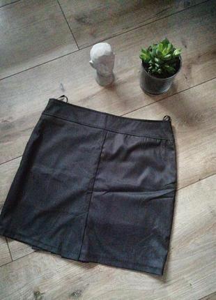 Прямая базовая юбка. короткая классическая юбка м-л(48) туречки.4 фото