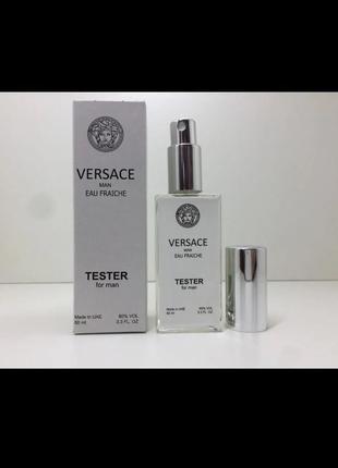 Тестер мужской парфюм versace men eau fraiche {версаче мен фреш} 60 мл