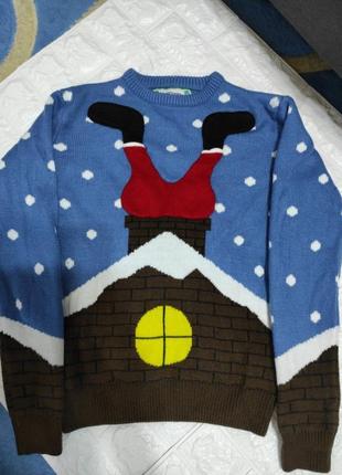 Новогодние свитера, рождественские свитера. фемели лук3 фото