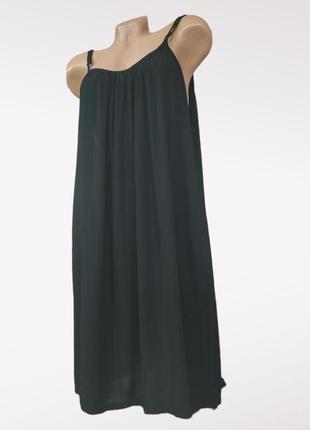 Свободный вискозный сарафан