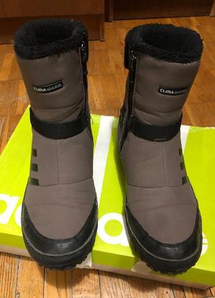 Зимние технологичные ботинки adidas clima warm. 46.5 размер