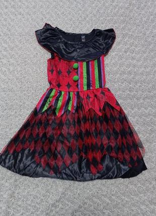 Карнавальний костюм плаття харлі квін 9-10 років