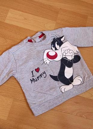 Кофта свитшот looney tunes