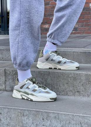 Жіночі кросівки адідас adidas niteball leather ‘bone khaki’2 фото