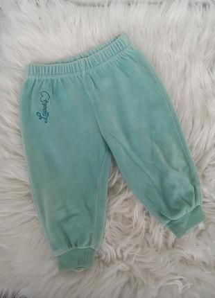Спортивные штаны lupilu без утепления на 2-6 месяцев 62-68 см