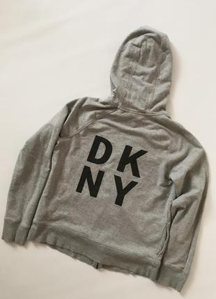 Женская зип-худи кофта dkny donna karan оригинал5 фото