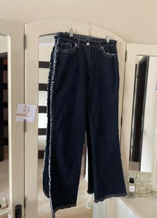 Джинси жіночі прямі в стилі печ ворк brooker jeans vintage джинси з імітацією швів назовні6 фото