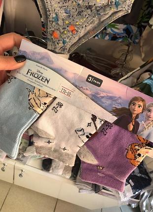 Набір шкарпеток👸🏻👸🏼frozen