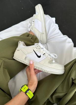 Кроссовки nike sb dunk low disrupt 2 "pale ivory black”