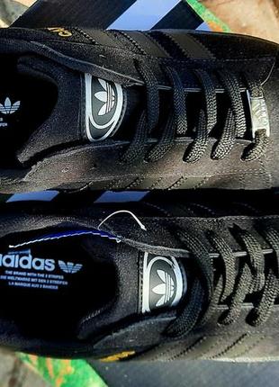 Мужские кроссовки adidas campus черные8 фото