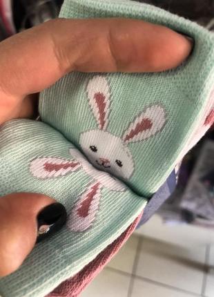 Набор носков 🐻🐰 3