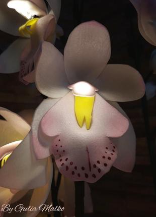 Світильник - орхідея3 фото