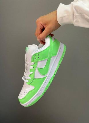 Кросівки nike sb dunk acid green