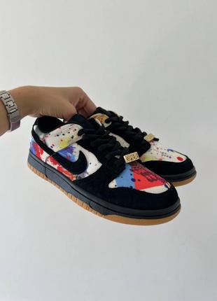 Круті кеди nike  dunk low "supreme rammellzee"10 фото