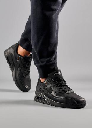 Кроссовки мужские air max 90 surplus black m2 фото