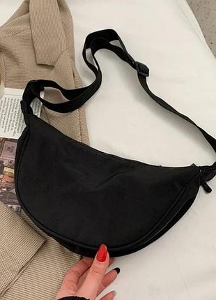 Женская нейлоновая сумка через плечо2 фото