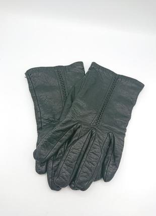 Мужские классические кожаные перчатки1 фото