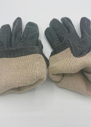 Мужские классические кожаные перчатки4 фото