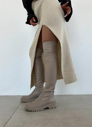 Ботфорди натуральна шкіра