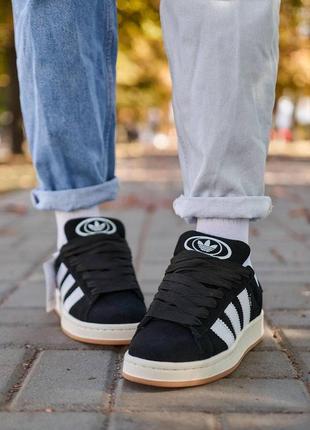 Кроссовки adidas campus 00s black white