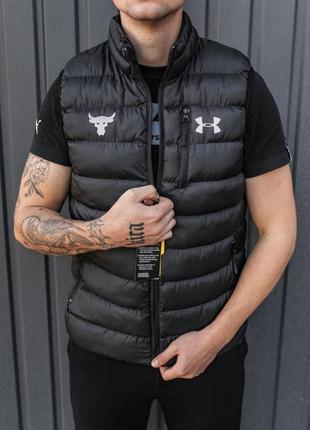 Чоловіча жилетка under armour original black.2 фото