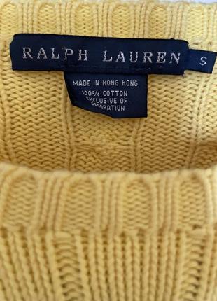 Универсальный, всегда востребованный свитер ralph lauren4 фото