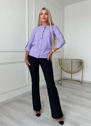 Жіноча блуза офісного стилю4 фото