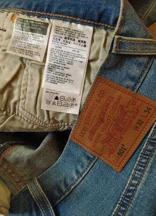 Джинси чоловічі levis 501 premium (vietnam) original w329 фото