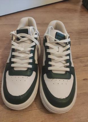 Кросівки sacai x nike blazer low medium greyclassic green white