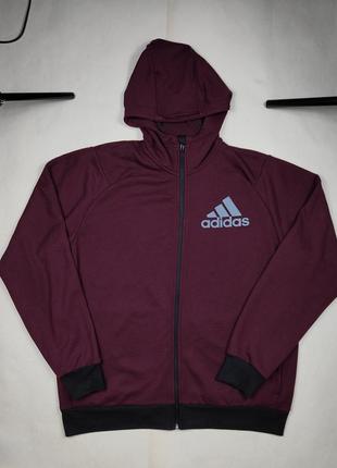 Худи толстовка свитшот adidas prime hoodie 2016 m bordowy (ay3920) оригинал