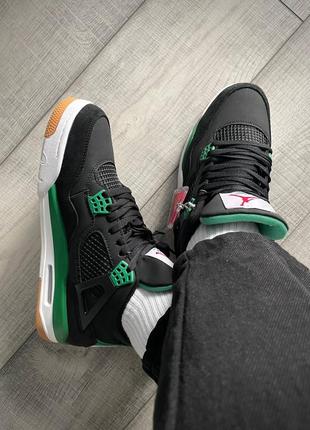 Nike sb x air jordan 4 black green