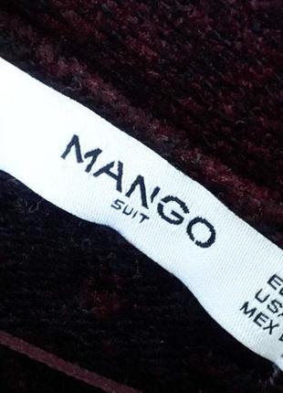 #розвантажуюсь длинный кардиган mango бордовый велюровый кардиган мягкий плюшевый кардиган6 фото