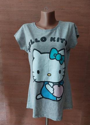 💙💖💛 крутая фирменная футболка hello kitty