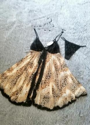 Комплект нижнего белья сетка стрейч