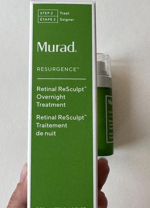 Ночная сыворотка с ретинолом murad retinal resculpt overnight treatment3 фото