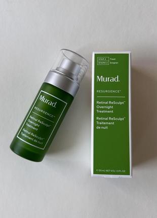 Ночная сыворотка с ретинолом murad retinal resculpt overnight treatment7 фото