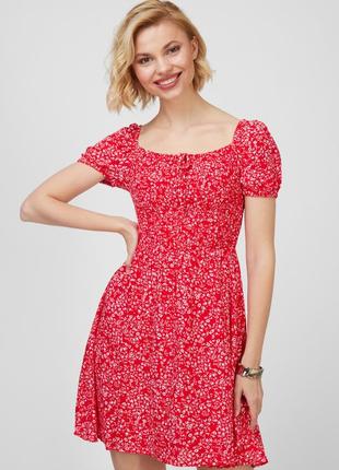 Сукня червона