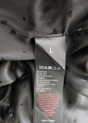 Нове пальто халат bikks франценція 100% вовна на запах чорне оверсайз жакет бойфрендендз кардиган8 фото