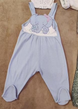 Одежда комлект набор для новорожденной девочки 3-6 месяцев осень/зима5 фото