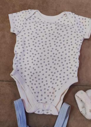 Одежда комлект набор для новорожденной девочки 3-6 месяцев осень/зима4 фото
