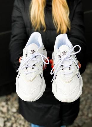 Кросівки adidas ozweego white chameleon кроссовки2 фото